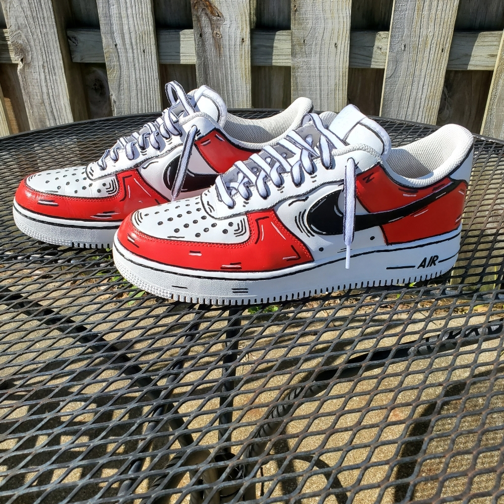 Air Force 1 " Cartoon " Custom - Picture 5 of 5